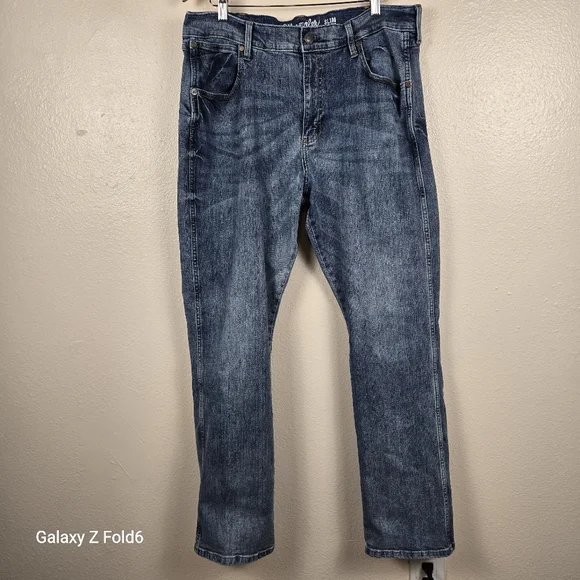 Wrangler Retro Slim Boot Jeans‎ Men’s Size 36x34 Medium Wash - Picture 2 of 9